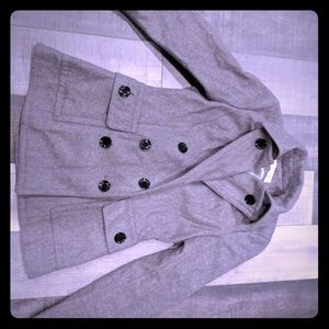 Gray Calvin Klein Peacoat